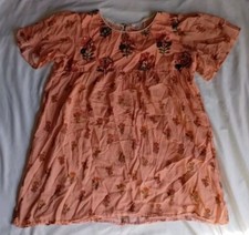 Anthropologie Nikasha Floral Mini Dress Size Medium Flowing