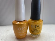 OPI GELCOLOR MATCHING GEL POLISH SUN, SEA, AND SAND IN MY PANTS