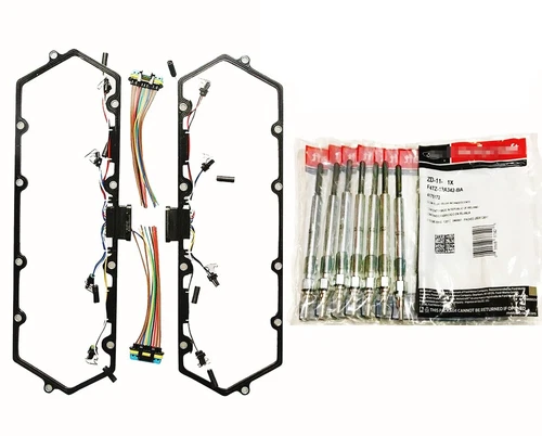 8PCS Motorcraft ZD-11 F4TZ-12A342-BA Glow Plugs For 1998-2003 Ford 7.3 Liter US - Bild 2 von 11