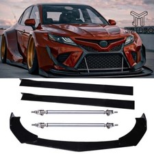 For Toyota Corolla Camry Front Bumper Lip Splitter78.7side Skirts Strut Rods