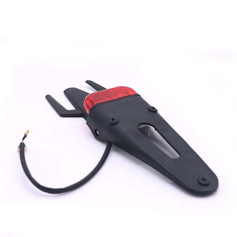 Luz trasera LED para guardabarros de enduro para moto 12V Foto 4 de 4