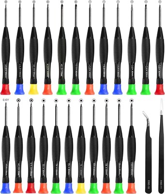 Precision Screwdriver Set 25 PCS Small Screwdriver Set Magnetic with Torx Fla...