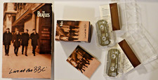 The Beatles Live at the BBC Double Cassette Tape Set with Booklet 1994 EX Rare