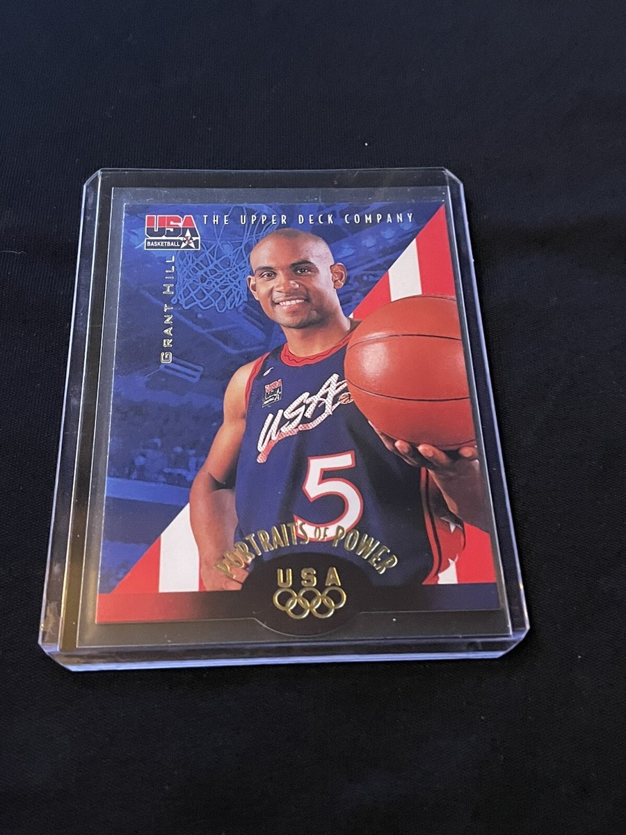 96-97 Upper Deck USA Portraits Of Power Grant Hill Card No