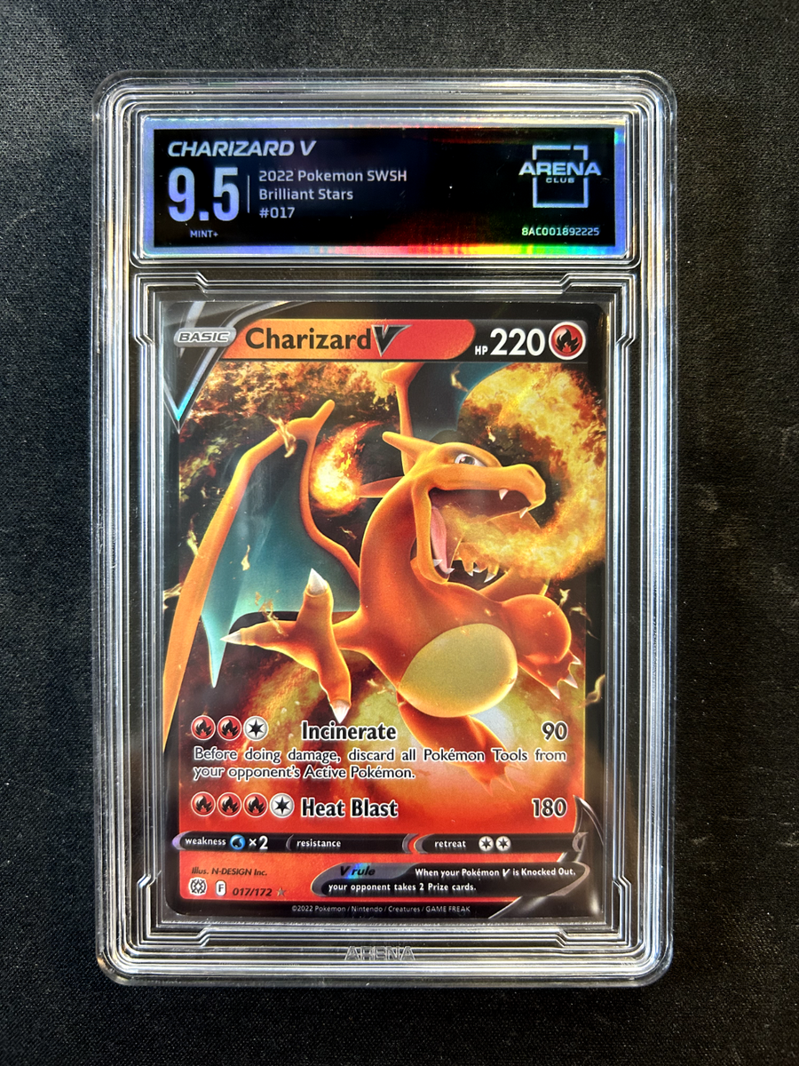 Charizard V 2022 Brilliant Stars Pokemon Ultra Rare Holo 017/172