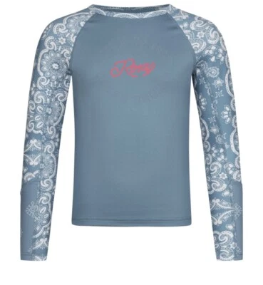 Damen Langarmshirt Wassersport ROXY Rashguard UPF 50 Protection Gr.10/M