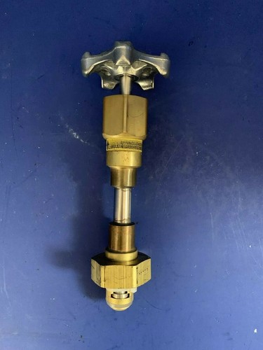 McMaster-Carr 1/2" Cryogenic Valve, Bronze, without Globe Valve, Used