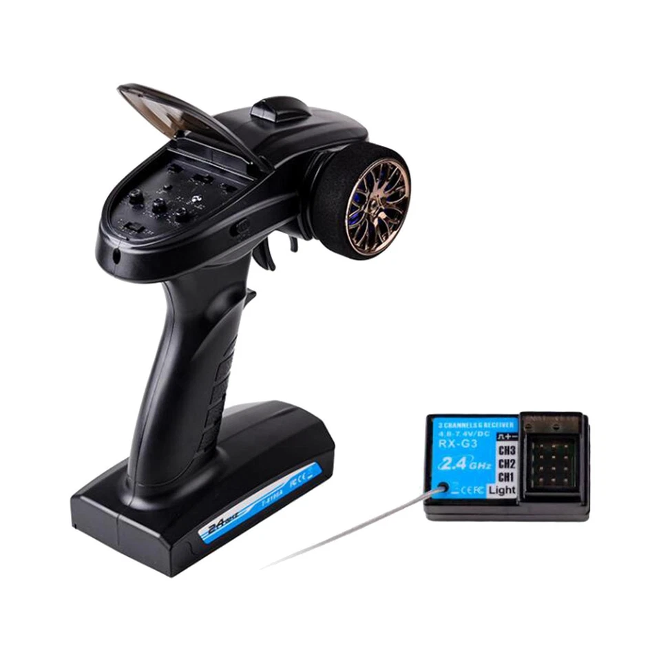 RC Trasmettitore Ricevitore Corsa Regolabile Accessori RC Facile da - Immagine 3 di 4