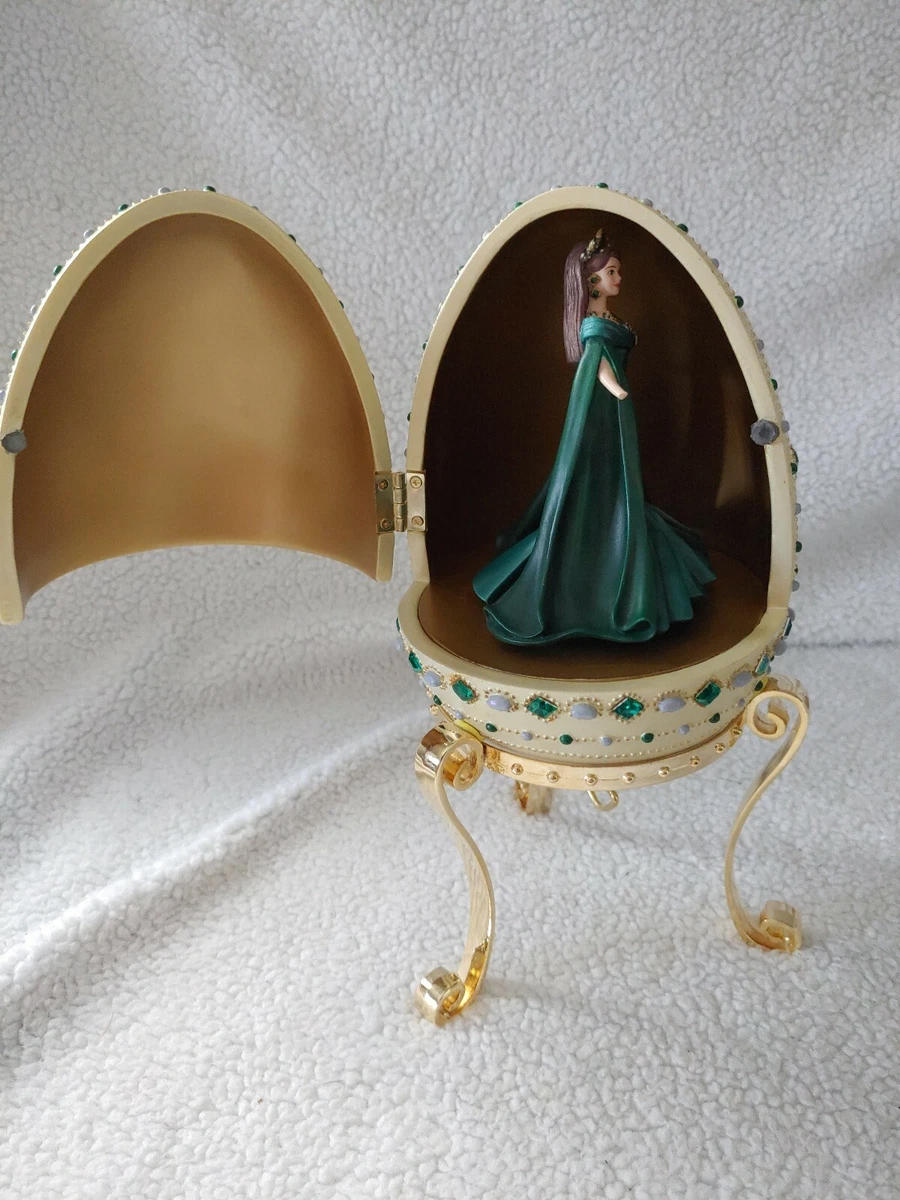 Barbie empress of emeralds sales resin egg