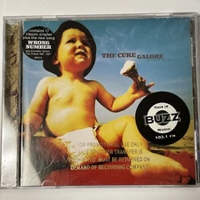 The Cure Galore CD Promo Hype Sticker