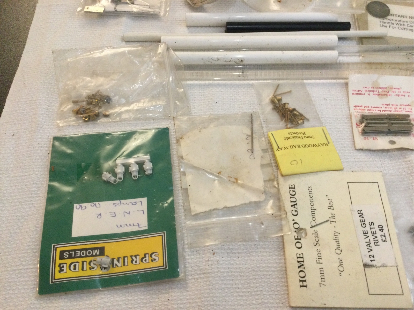 JOB LOT OF MODEL TRAIN SPARE PARTS eBay