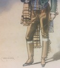 FRENCH MALE  - NOUVEAUX BALS MASQUES - "COLOMBINE" - Chromolithograph — photo 6