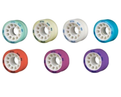 STD SKATES - STD PLUS - ELITE Roller FreeSkating Wheels  - Set of 8, ø 57mm