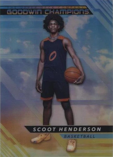 2022 Upper Deck Goodwin Champions - Scoot Henderson #GP-HE