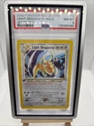 Pokemon Light Dragonite Neo Destiny 1st Edition Holo Rare PSA 8