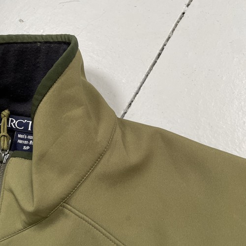 Vintage Arcteryx Softshell Fleece Lined Outdoor Ski Camp Jacket 1990s-Y2K S - Picture 9 of 14