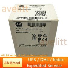 NEW Original Allen Bradley 2080-MEMBAK-RTC Memory Module With RTC Plug-In