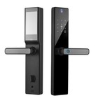 Smart Lock With Camera 4.5 Inch Screen BT Keyless Entry Door Lock APP