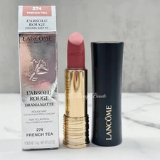 Lancome L'Absolu Rouge Drama Matte Lipstick #274 French Tea 0.12 Oz