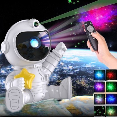 LED Astronaut Sternenhimmel Projektor Lampen Starry Galaxy Nebula Nachtlicht USB