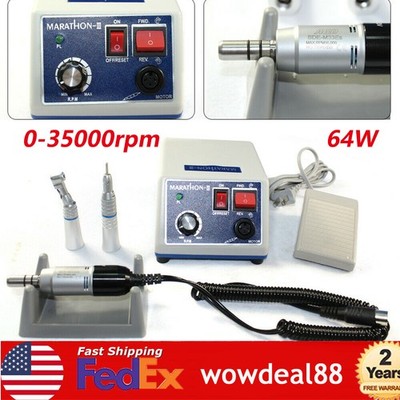 Dental Marathon Lab Electric Micromotor Polisher Machine N3 35K RPM Handpiece