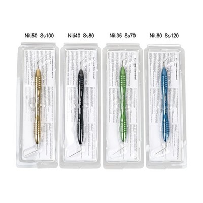 Dental Endo Condenser Gutta Percha Tips NITI Stainless Hand Plugger 70-120-IN US