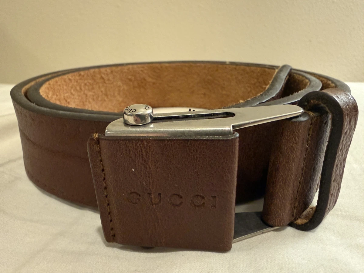 Gucci Brown Belts for Men for sale | eBay