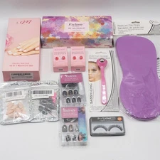 Manicure Pedicure Lot Home Beauty Nail Drill False Nails etc.