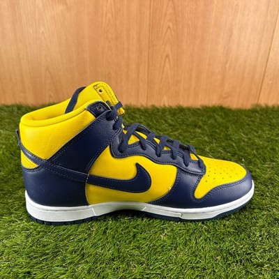 Nike Dunk High Michigan 2025 Lifestyle Sneakers HF3143-700 Men's