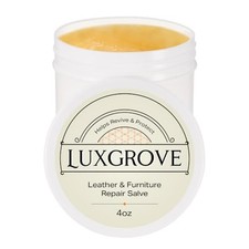 LUXGROVE  Wood  Leather Furniture Repair Salve, Conditioning Balm for Couc