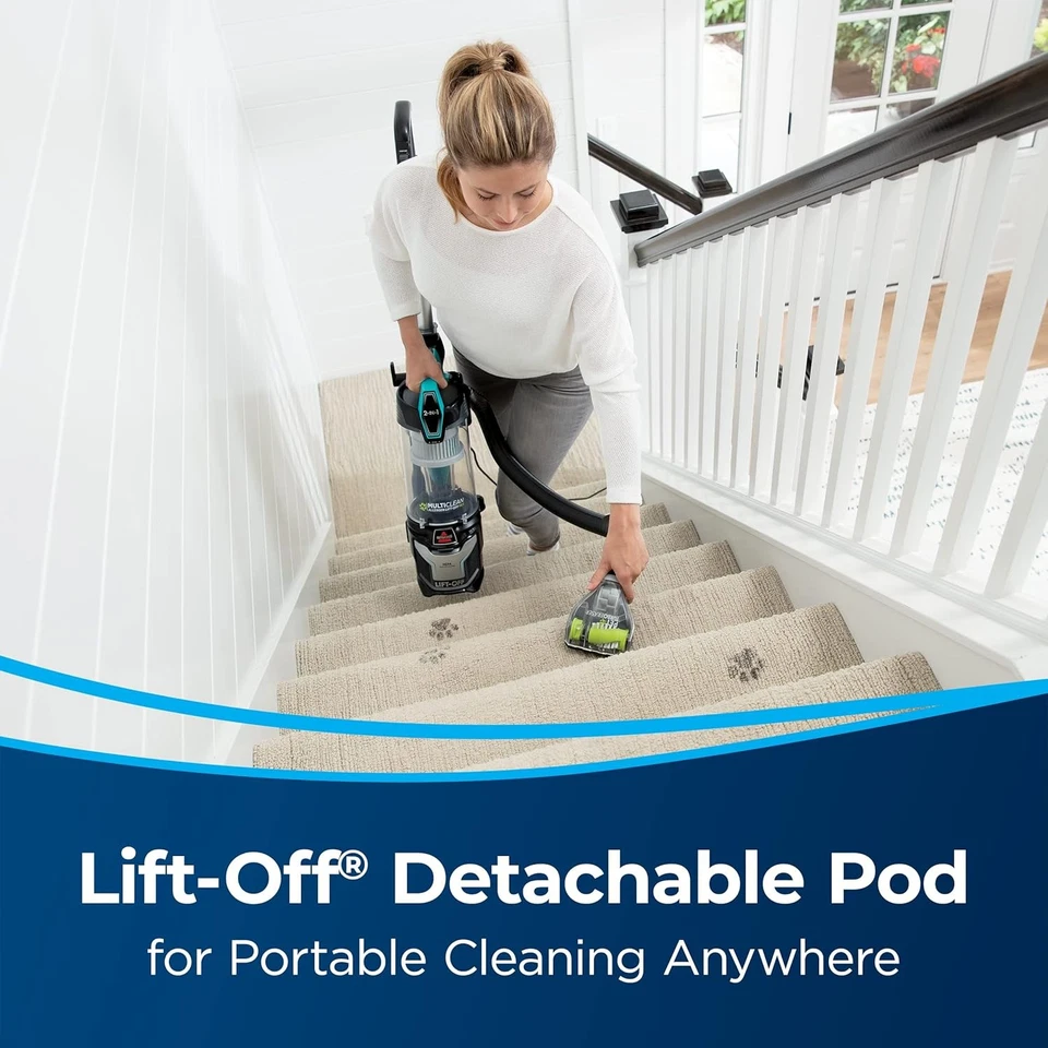 Bissell 2998 MultiClean Allergen Lift-Off Pet Vacuum w/HEPA Filter Sealed System - Image 2 of 4