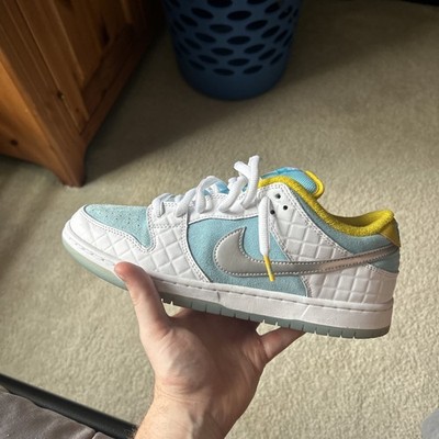 Nike SB Dunk Low FTC Lagoon Pulse Men's Size 10 (PRE-OWNED WITH OG BOX)