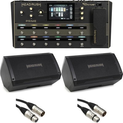 Headrush Prime Guitar Multi-effect/Amp Modeler/Vocal Processor Unit and Stereo
