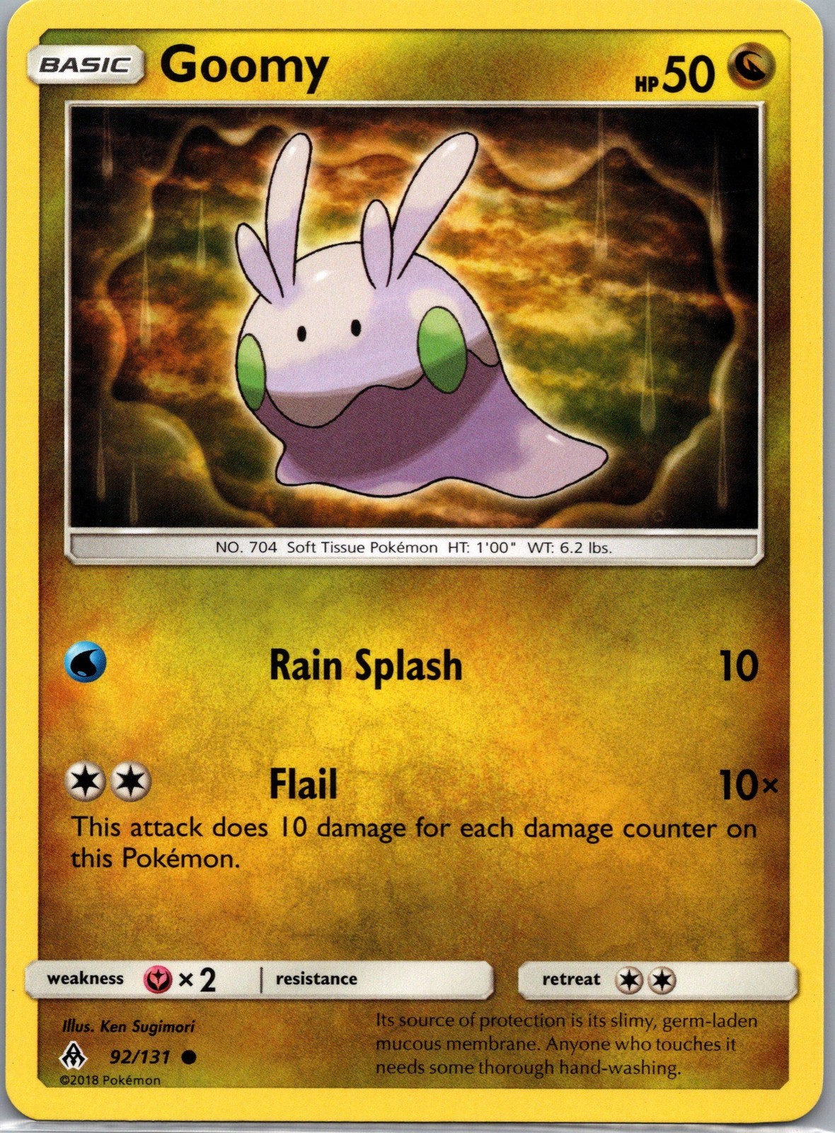 Pokemon Goomy (92) SM - Forbidden Light 92/131 Lightly Played