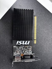MSI GeForce GT710 1GD3H LP Graphics Card No Fan Silent Low Profile PCI