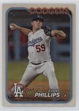 2024 Topps Series 2 Rainbow Foil Evan Phillips #569 4l8