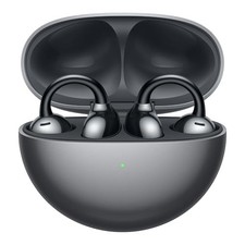 FreeClip Clip-on Open Earphone BLACK HD Call Touch Control Earbuds NEW Japan F/S
