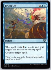 Brush Off 39 SOS Secrets of Strixhaven NM MTG