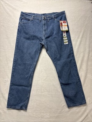 Wrangler Mens 44x32 Five Star Comfort Flex Regular Fit Jeans New
