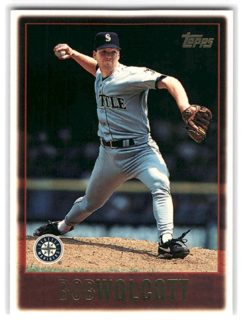 Bob Wolcott 1997 Topps Baseball #427 Seattle Mariners