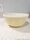 Vintage 2.5 Qt Pyrex #403 Yellow Stripe Mixing Bowl 1965-67