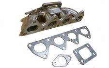 Obx Stainless Turbo Manifold 92-96 Honda Prelude Vtec 2.2l 2-bolt Wg Dp Log