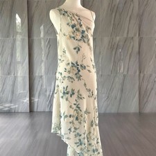 One-Shoulder Floral Asymmetrical Dress