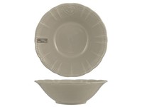 H&h Insalatiera Aus Steingut/Gres, Ø 23 Cm, Grau