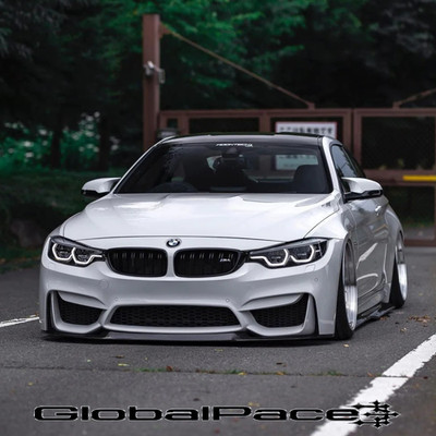 BMW 4 Series F32 F33 F36 M4 428i 430i Ikon Style LED Headlights Clear 2014-2020