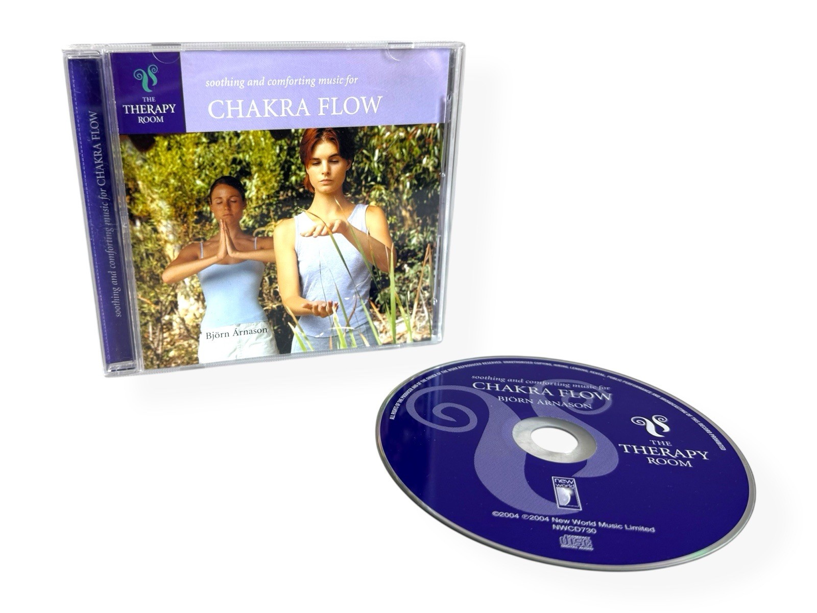 Bjorn Arnason Chakra Flow CD 2004 The Therapy Room New Age Relaxation & Massage