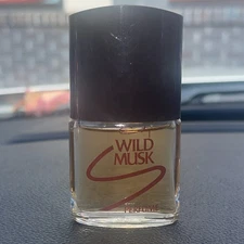 Vintage Coty Wild Musk Perfume .375 Fl Oz