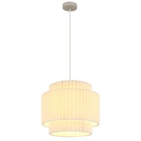 Pendelleuchte HäNgelampe Esszimmerleuchte HöHenverstellbar Sand Metall H 150 Cm