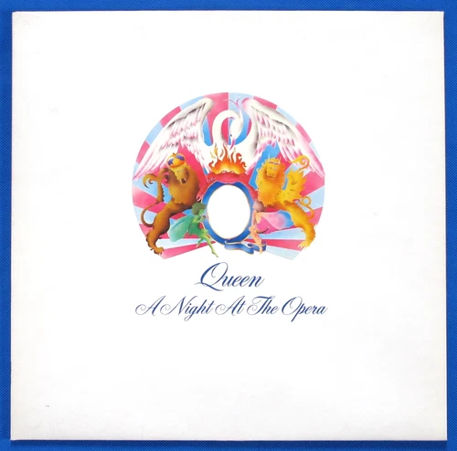 QUEEN * A Night at The Opera * 1975 UK LP 2/2 1st Press ''''''' PLAYS VERY GOOD+