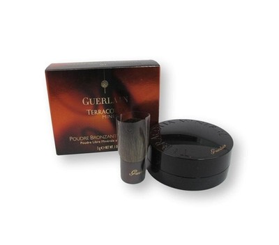 Guerlain TERRACOTTA Mineral Flawless Bronzing Powder with Brush 01 LIGHT NEW NIB